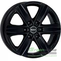 Купить Легковой диск MAK STONE6 GLOSS BLACK R18 W8 PCD6x139.7 ET15 DIA106.1