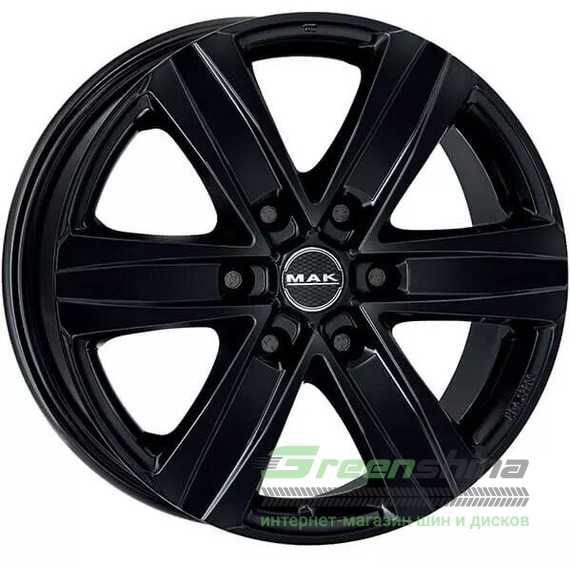 Купити Легковий диск MAK STONE6 GLOSS BLACK R18 W8 PCD6x139.7 ET15 DIA106.1