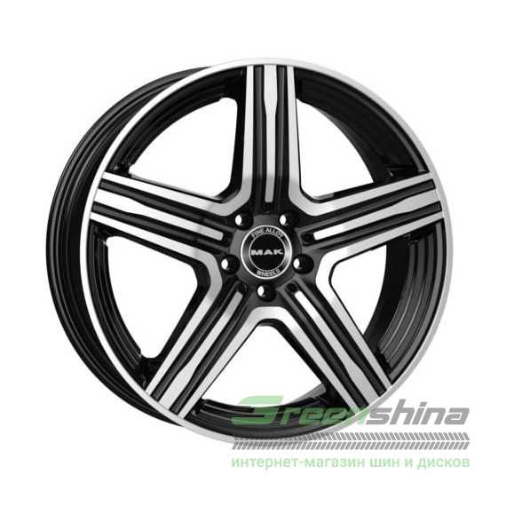 Купити Легковий диск MAK Lewis Black Mirror R21 W9 PCD5x112 ET31 DIA66.6