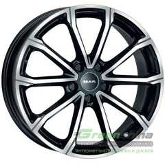 Купити Легковий диск MAK DAVINCI BLACK MIRROR R18 W7 PCD5x114.3 ET48 DIA56.1
