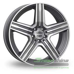 Купити Легковий диск MAK Lewis GMMF R20 W9 PCD5x112 ET57 DIA66.6