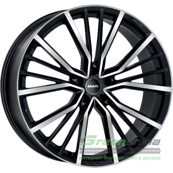 Купити Легковий диск MAK UNION BLACK MIRROR R20 W9 PCD5x112 ET38 DIA57.1