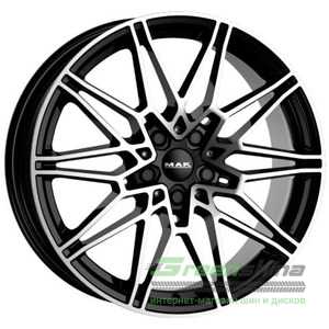Купити Легковий диск MAK Koenig Black Mirror R18 W7.5 PCD5x112 ET22 DIA66.6