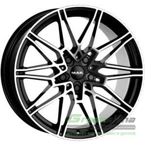 Купить Легковой диск MAK Koenig-D Black Mirror R19 W9.5 PCD5x112 ET44 DIA66.6