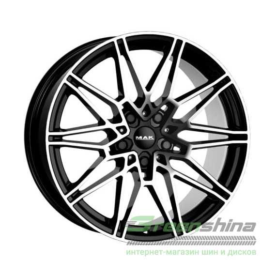 Купити Легковий диск MAK Koenig-D Black Mirror R20 W10.5 PCD5x112 ET19 DIA66.6