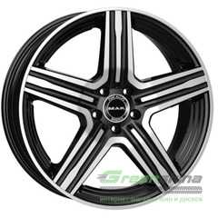 Купити Легковий диск MAK Lewis Black Mirror R20 W8.5 PCD5x112 ET51 DIA66.6