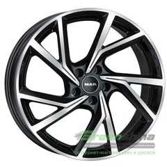Купити Легковий диск MAK KASSEL BLACK MIRROR R18 W7.5 PCD5x114.3 ET48 DIA76