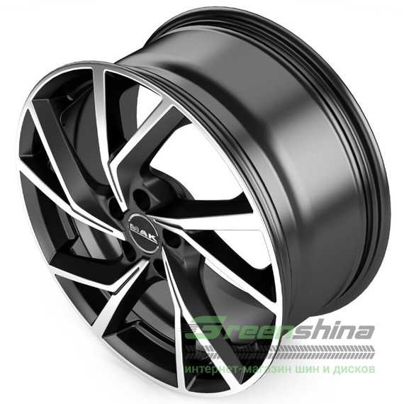 Купити Легковий диск MAK KASSEL BLACK MIRROR R18 W8 PCD5x114.3 ET50 DIA64.1