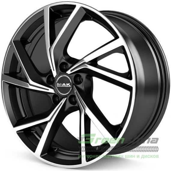 Купити Легковий диск MAK KASSEL BLACK MIRROR R18 W8 PCD5x114.3 ET50 DIA64.1