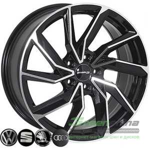 Купити Легковий диск ZW YA6593 BP R18 W8 PCD5x112 ET45 DIA57.1