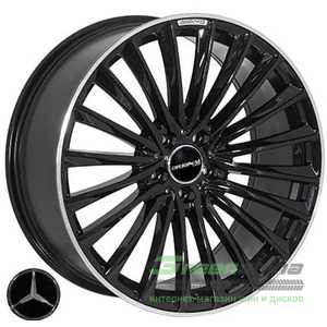 Купити Легковий диск ZW BKY5909B Black R20 W9.5 PCD5x112 ET43 DIA66.6