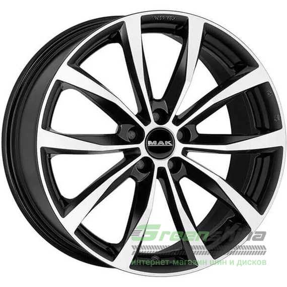 Купити Легковий диск MAK WOLF BLACK MIRROR R19 W7 PCD5x114.3 ET40 DIA66.1
