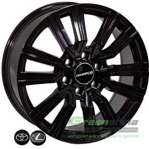 Купити Легковий диск REPLICA LEXUS 1754 BLACK R20 W8.5 PCD6x139.7 ET40 DIA95.1