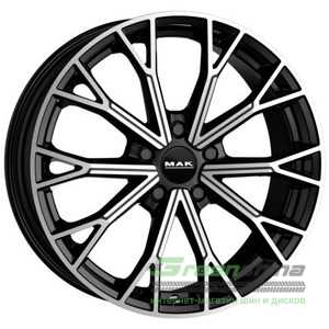 Купить Легковой диск MAK Asphalt Black Mirror R19 W8 PCD5x114.3 ET40 DIA76