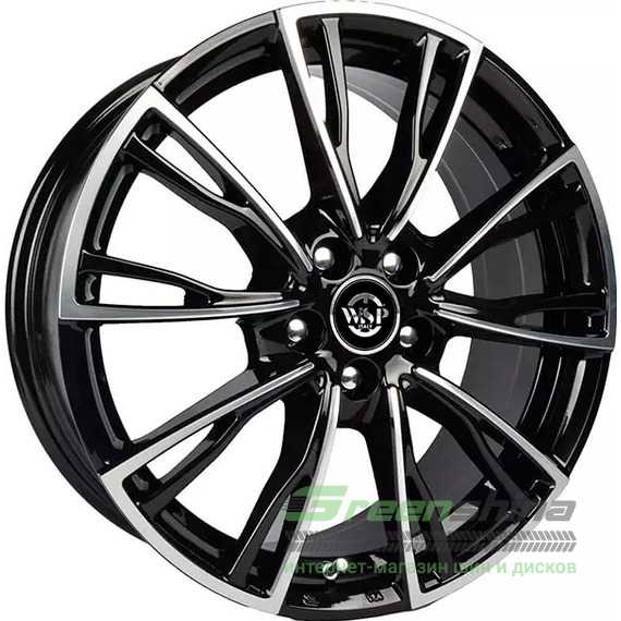 Купити Легковий диск WSP ITALY WD006 Lugano Glossy Black Polished R21 W8.5 PCD5x108 ET44.5 DIA63.4