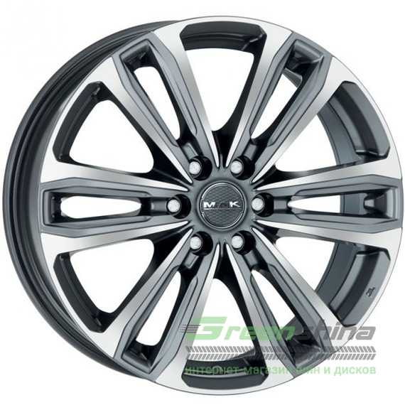 Купити Легковий диск MAK SAFARI6 GUN MET MIRROR FACE R17 W6.5 PCD6x120 ET50 DIA74.5