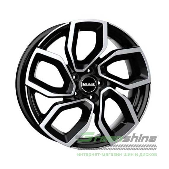Купить Легковой диск MAK Apollo Black Mirror R15 W6 PCD5x98 ET37 DIA58.1
